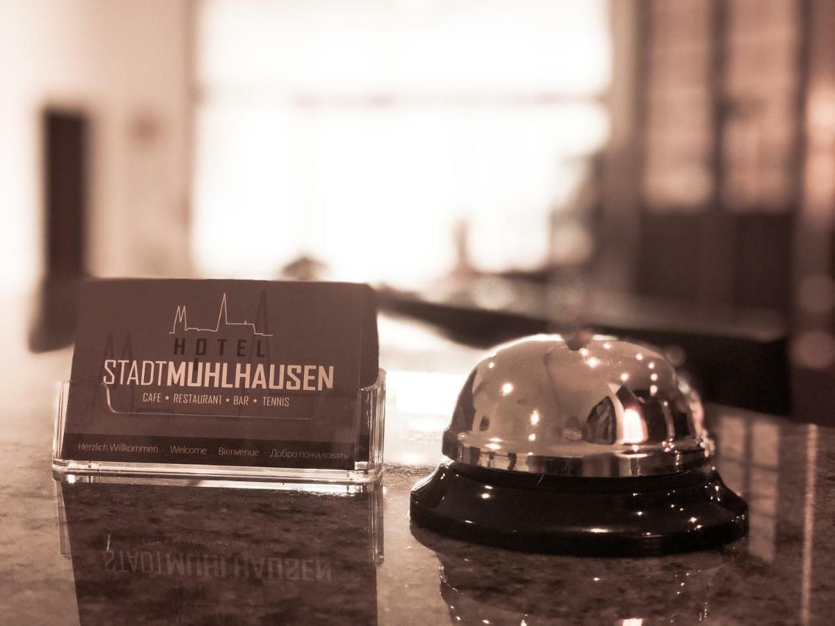 Hotel Stadt Muehlhausen ภายนอก รูปภาพ